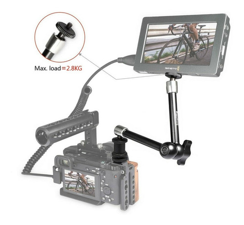 Imagem 5 de 5 de Suporte Braço Articulado Magic Arm 11 Sapata Smallrig 1498