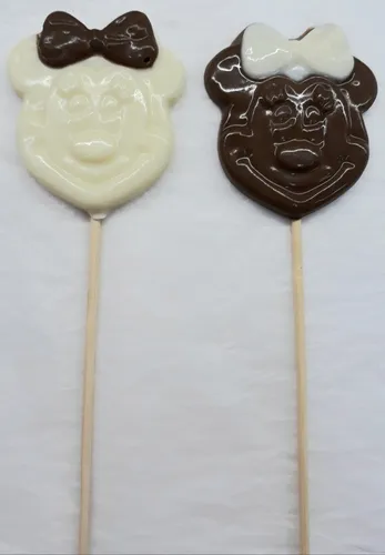 Chupetines De Chocolate Minnie