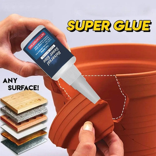 3. Adesivo Plástico Forte Universal Super Glue Para Resina C