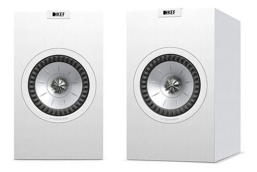 Kef Q350 - Bocina Para Estanteria (par, Color Negro). Blanco