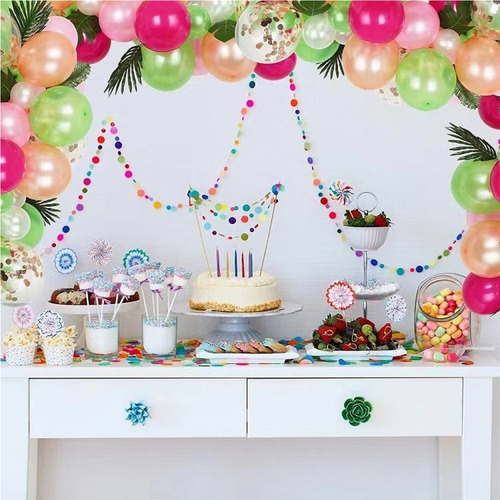 Conjunto De Cadena De Globos De Jungla Tropical, Globo De