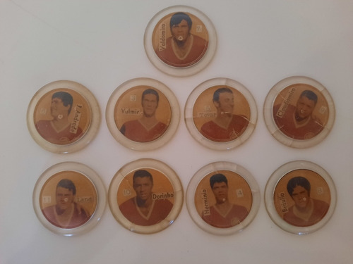 Futebol Botão Idolos Do Futebol Déc 60 Internacional 9un 20 (Usado)