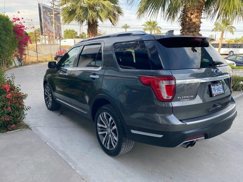 Ford Explorer Platinum 2018 Gris Iman