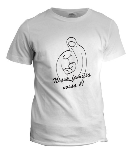 Camiseta Personalizada Sagrada Família - Católica - Giftme