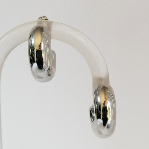 Aretes Arracadas Infladas Oro Laminado