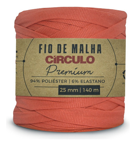 Fio De Malha Premium 25mm - Circulo - 270g Cor 4155-porcelana Rosa