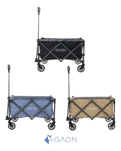 Carrito Vagon Plegable Multiusos De Carga Reforzado Set 2 Pz
