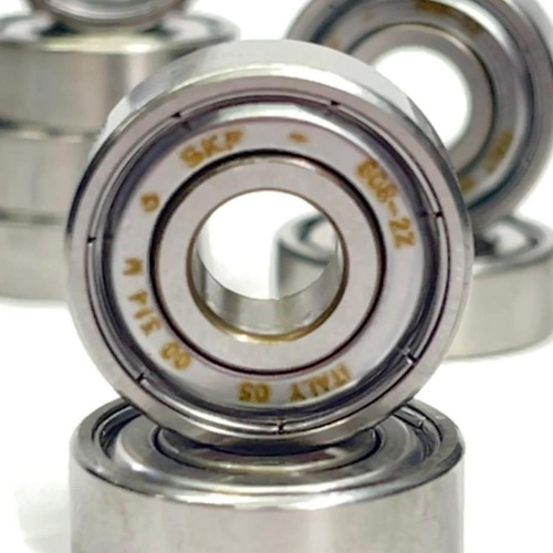 Rodamientos/rulemanes X16 Unid Skf Italy 608-zz/c3 Premium Gris Oscuro