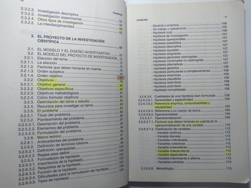 El Proceso De La Investigación Científica , Mario Tamayo Y T (Usado)