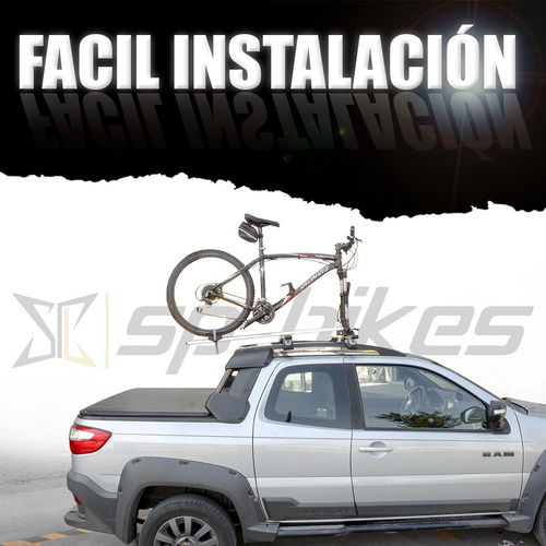 Imagen 7 de 7 de Rack Porta Bicicleta Techo Universal Sin Llanta Todo Los Eje