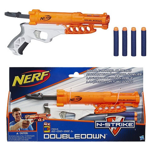 Nerf N-strike Double Down Blaster  Entrega Inmediata
