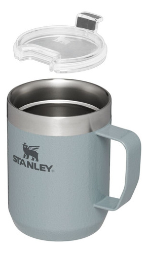Stanley Taza Térmica De Acero Inoxidable H. Silver 236 Ml Hammertone Silver