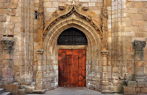 Fundo Fotográfico Tecido Porta Da Catedral 3,00m X 1,70m