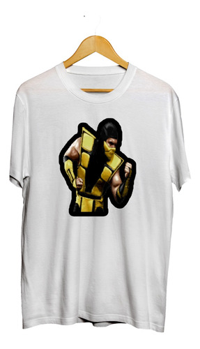 Playera Mortal Kombat Finish Him Diseño 224 Playeras Beloma