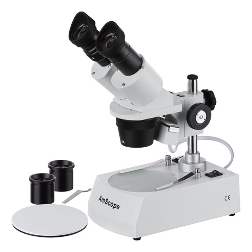 Microscopio Binocular Estéreo Con Ampliación De 10x A 60x Ha