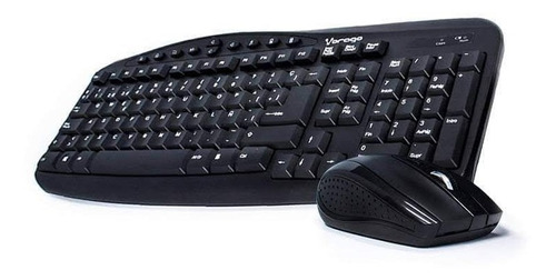 Kit Teclado Y Mouse Inalambrico Vorago Km-304 Multimedia Usb