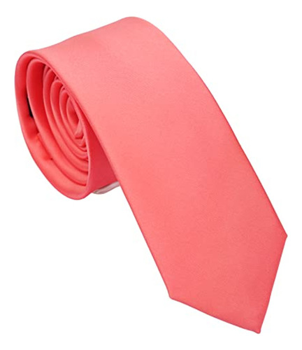 Corbatas Zenxus  Delgadas Sólidas Para Hombres, Corbata Cora