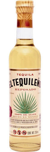 Pack De 6 Tequila Tequileño Reposado 250 Ml