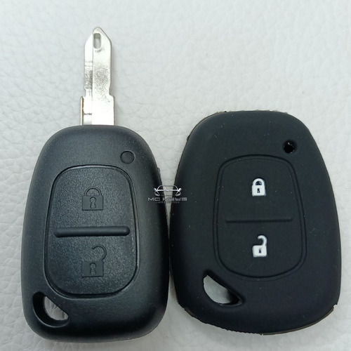 Carcasa Llave Nissan Platina Renault Clio Con Silicon