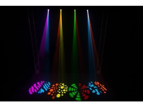 Imagen 3 de 5 de Cabezal Movil Led Spot Led 30w C/aro Led Pro/ Fiesta Disco