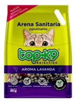 Comprar Arena Sanitaria Aglutinante Top-k9 4kg Lavanda