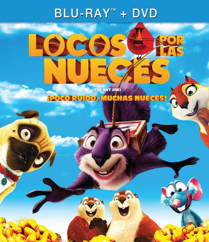 Locos Por Las Nueces The Nut Job La Pelicula Blu-ray + Dvd