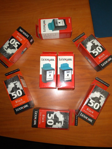 Cartuchos De Tinta Original Negra Lexmark 50