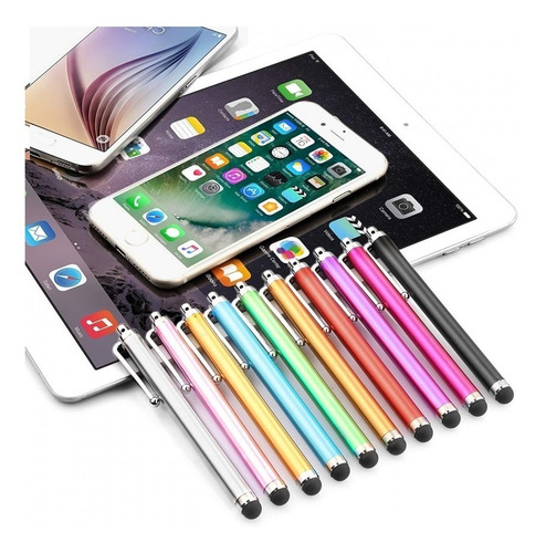 Imagen 5 de 6 de Lapiz Tactil Spen Aluminio Compatible Con Celulares Tablets