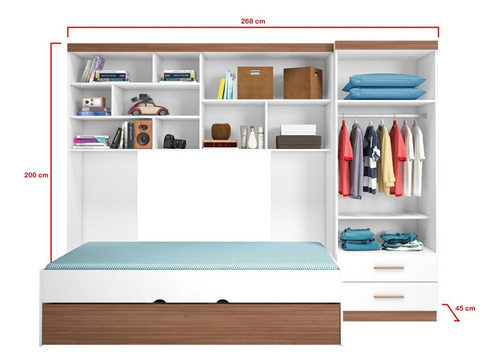 Quarto Infantil Chiara Phoenix Baby