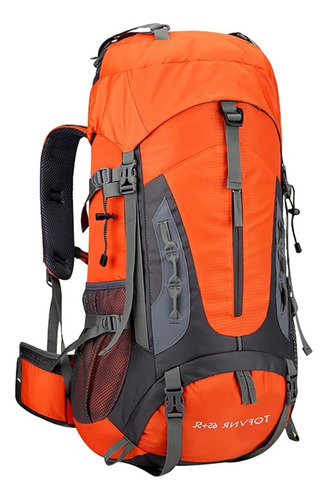 Mochila De Senderismo 70 L Ligera Impermeable Con Bolsillos