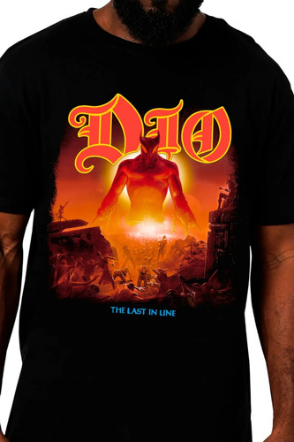 Camiseta Dio The Last In Line Blusa Adulto Oficial Of0222