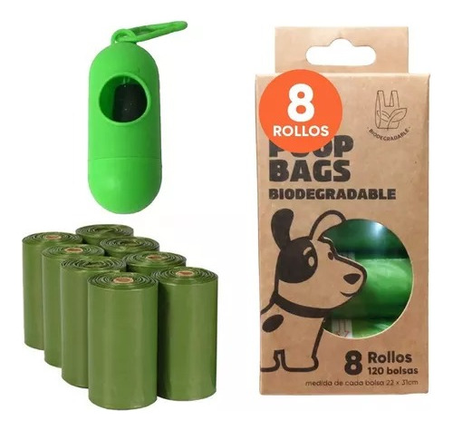 Porta Bolsas Bolsitas Ecologicas Sanitaria Perros Cancat X1