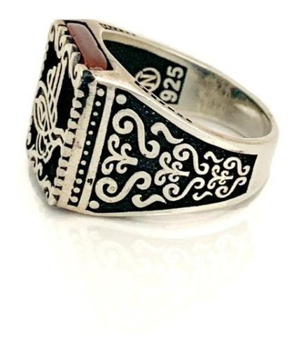 Anillo Otomano De Plata , Joyeria Turca, Estambul Joya