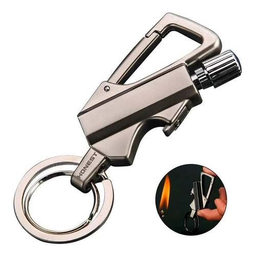 Flint Metal Match Igniter Pode Preencher Isqueiro