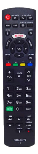 Controle Tv Smart Panasonic C/netflix 8072 Importado