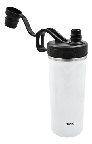 Termo Café Té Recipiente Vaso Termico Doble Pared Nuvó 750ml Color Blanco