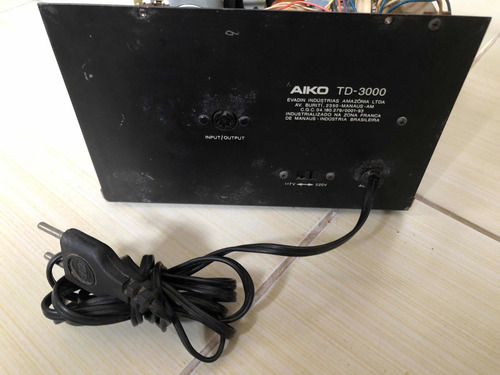 Tape Deck Aiko 3000 Funcionando Perfeitamente (Usado)