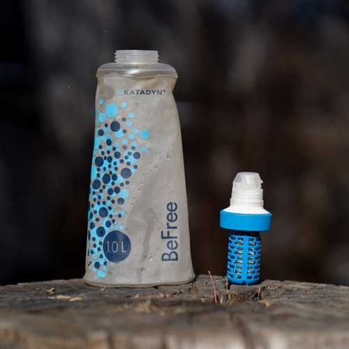 Botella Plegable Con Filtro De Agua Katadyn Befree 1l