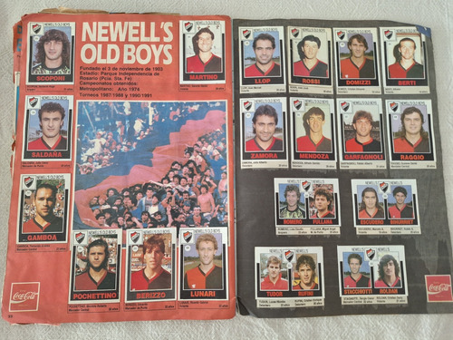Album Figuritas Futbol 1992 Coca Cola (Usado)