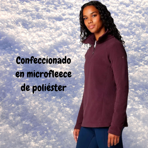 Buzo Columbia Glacial Iv Micropolar Mujer Trekking Térmico