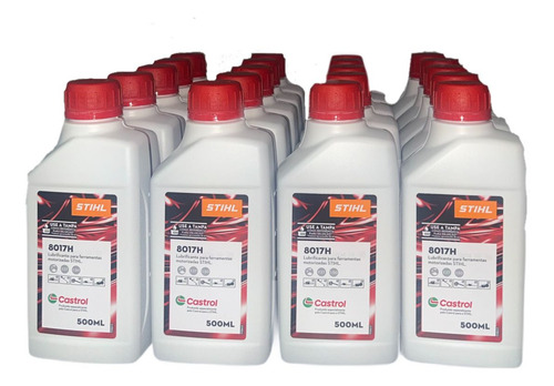 Kit Com 20 Óleos Castrol Stihl 500ml Para Motores 2 Tempos