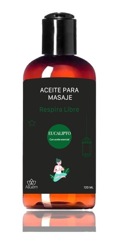 Aceite Esencial Masajes Eucalipto Respira Libre Hidratante