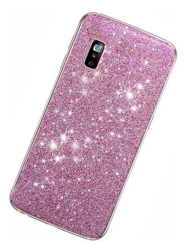 S9+ Samsung Mica Trasera Glitter Pegatina Brillosa