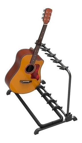 Soporte Plegable Para 5 Guitarras Guitto Ggs-07 