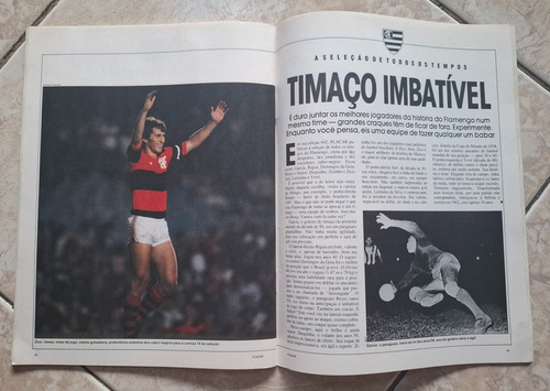 Placar Maiores Torcidas Flamengo 1989 (Usado)