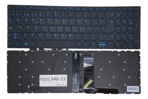 Teclado Ne/az Para Lenovo Ideapad L340-15 L340-15api