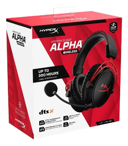 Audifonos Gamer Hyperx Cloud Alpha Wireless