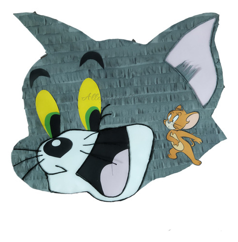 Piñata Tom Y Jerry. Infantiles. Allegracotillones 