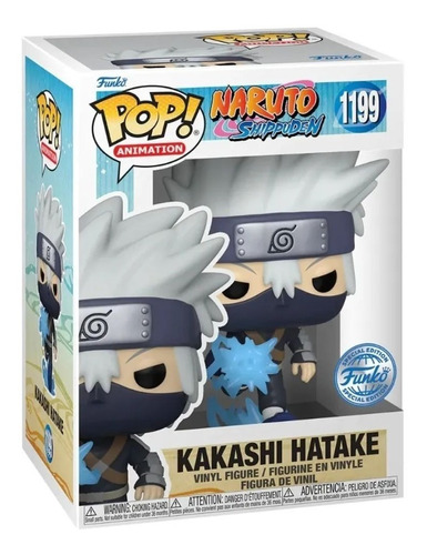 Funko Pop Naruto Shippuden - Kakashi Joven Con Chidori #1199