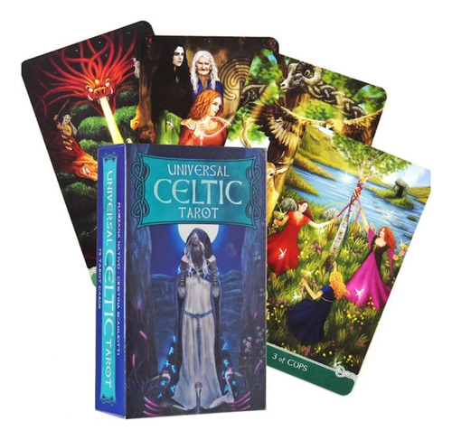 Tarot Universal Celtic Tamaño Bolsillo En Ingles Tienda Ccs